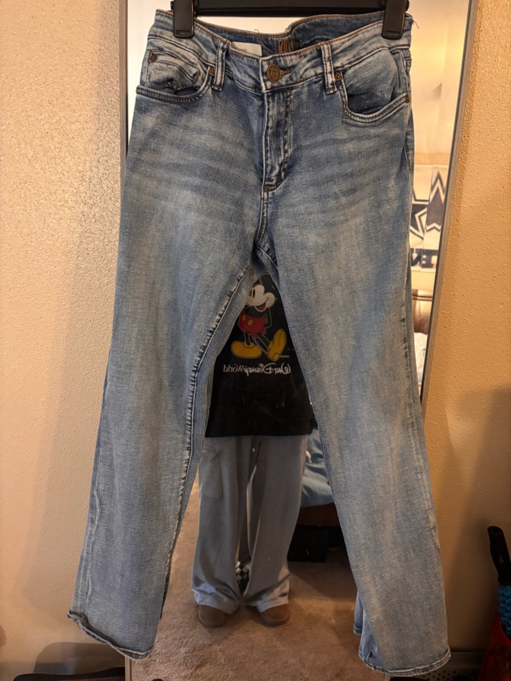 Light Blue Women’s Slim Boyfriend Jeans